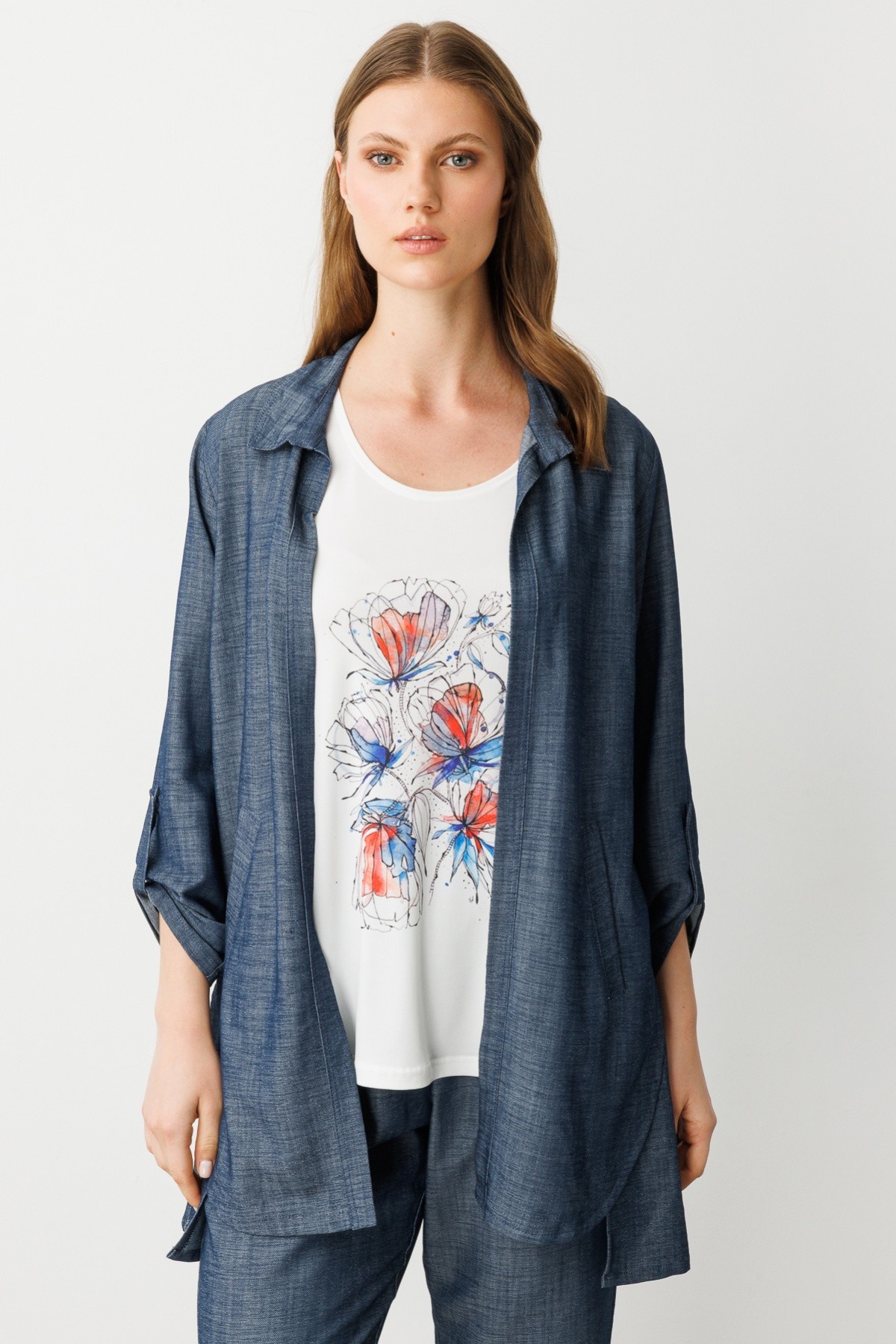 Ekol Kap 25Y-EK-07562 - Indigo Blue