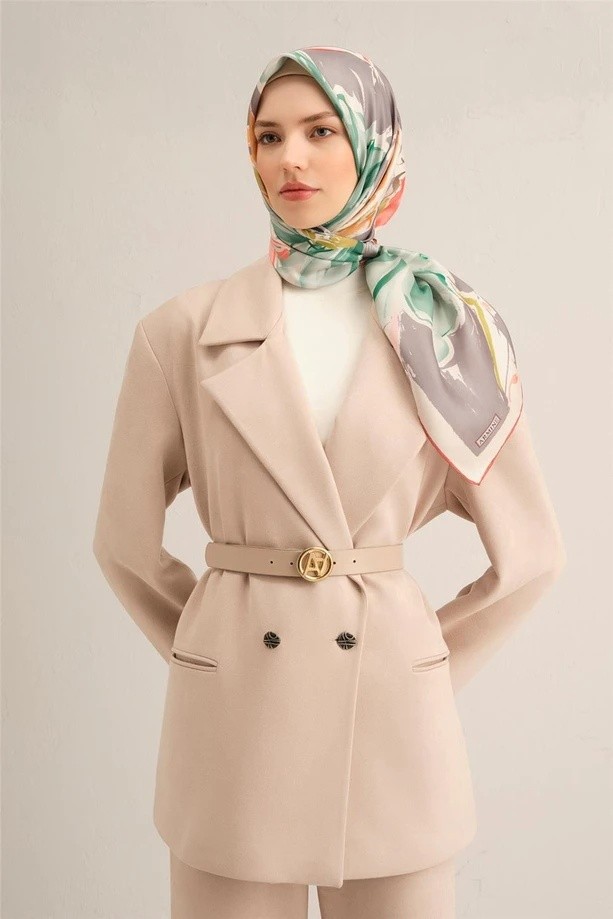 Armine Eşarp İpek Tivil 9337DT - 1