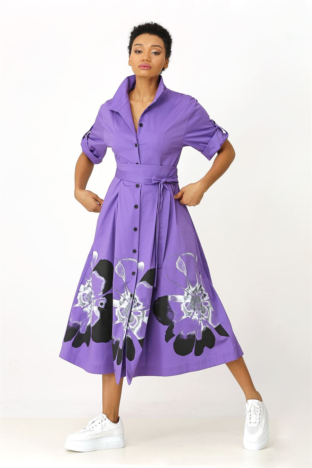 Bizefashion Dress BZ2970 - Purple