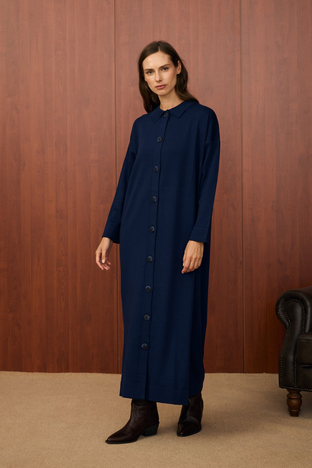 Merwish Kap 25K-MR-1522 - Lacivert