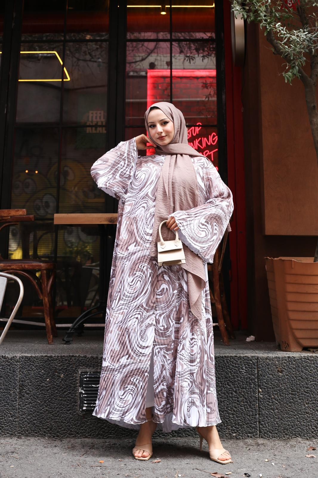 Pieef Abaya 2437 - Mink