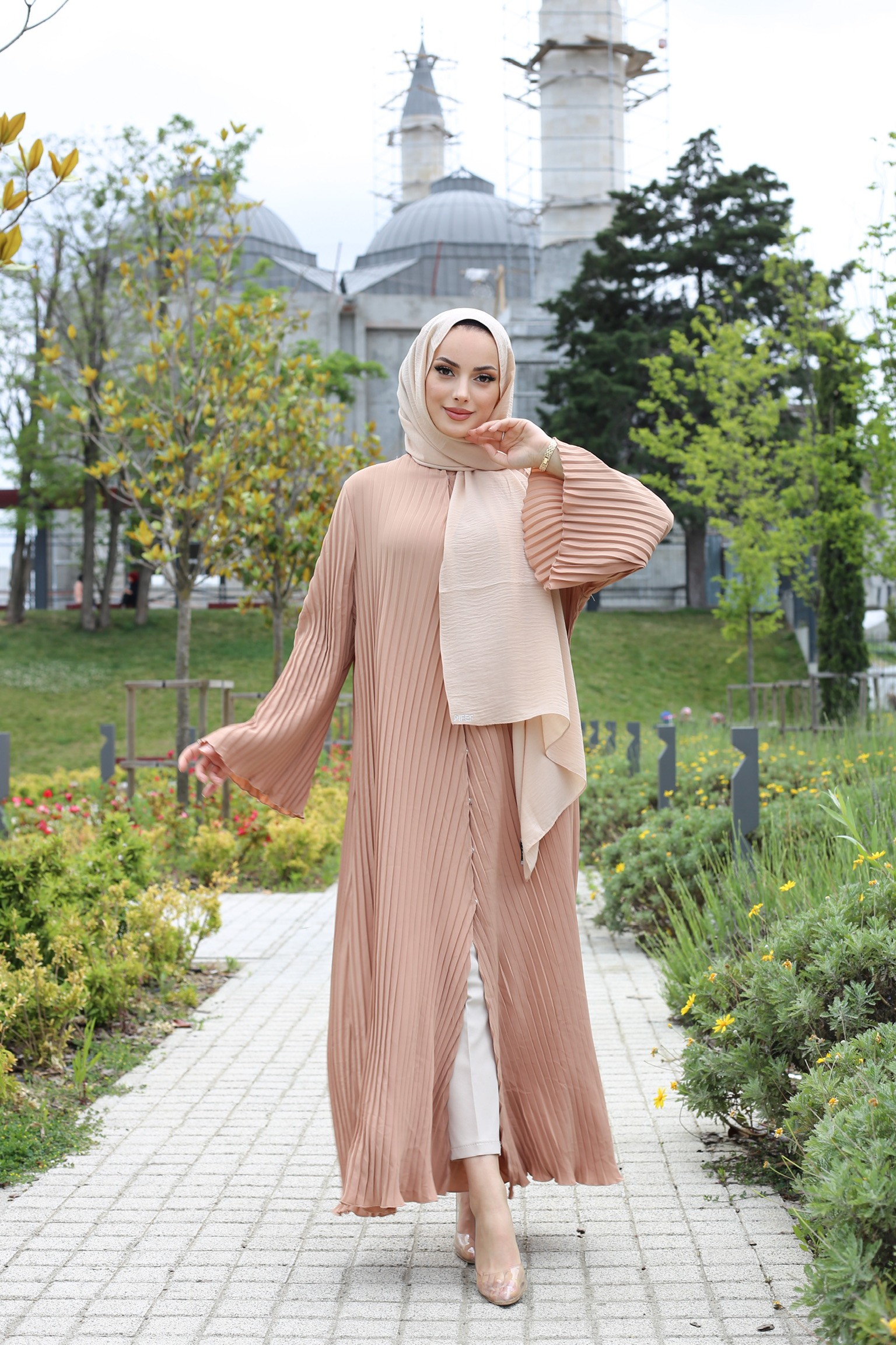 Pieef Abaya 2415 - Nude