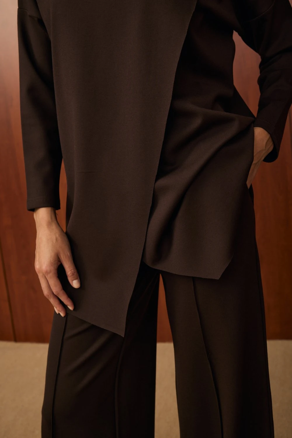 Merwish Takım 25K-MR-1582 - Acı Kahve