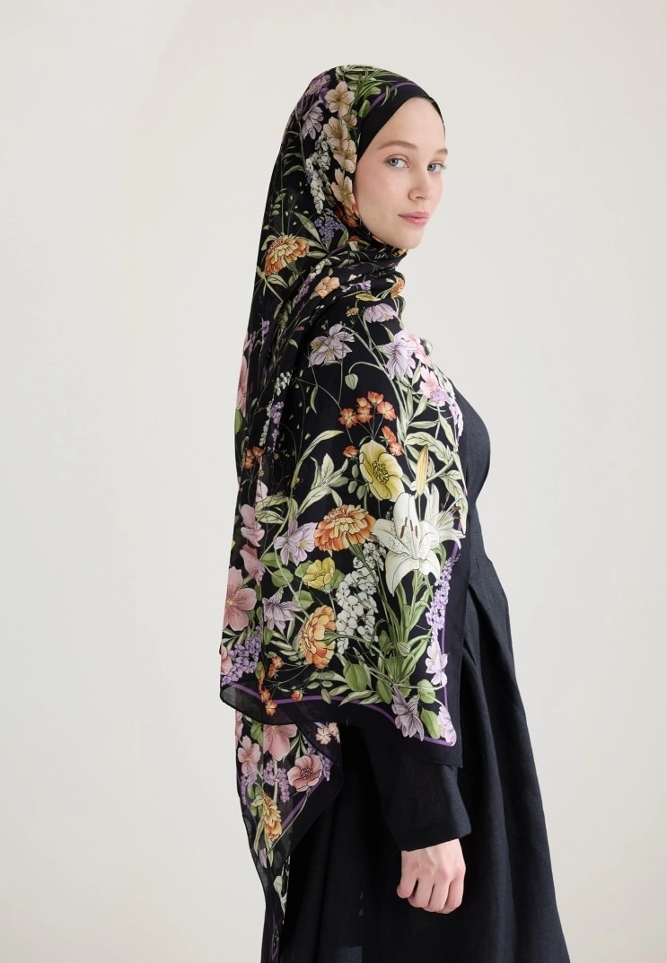 Freshscarf Şal Valentina Floş DSNS000049