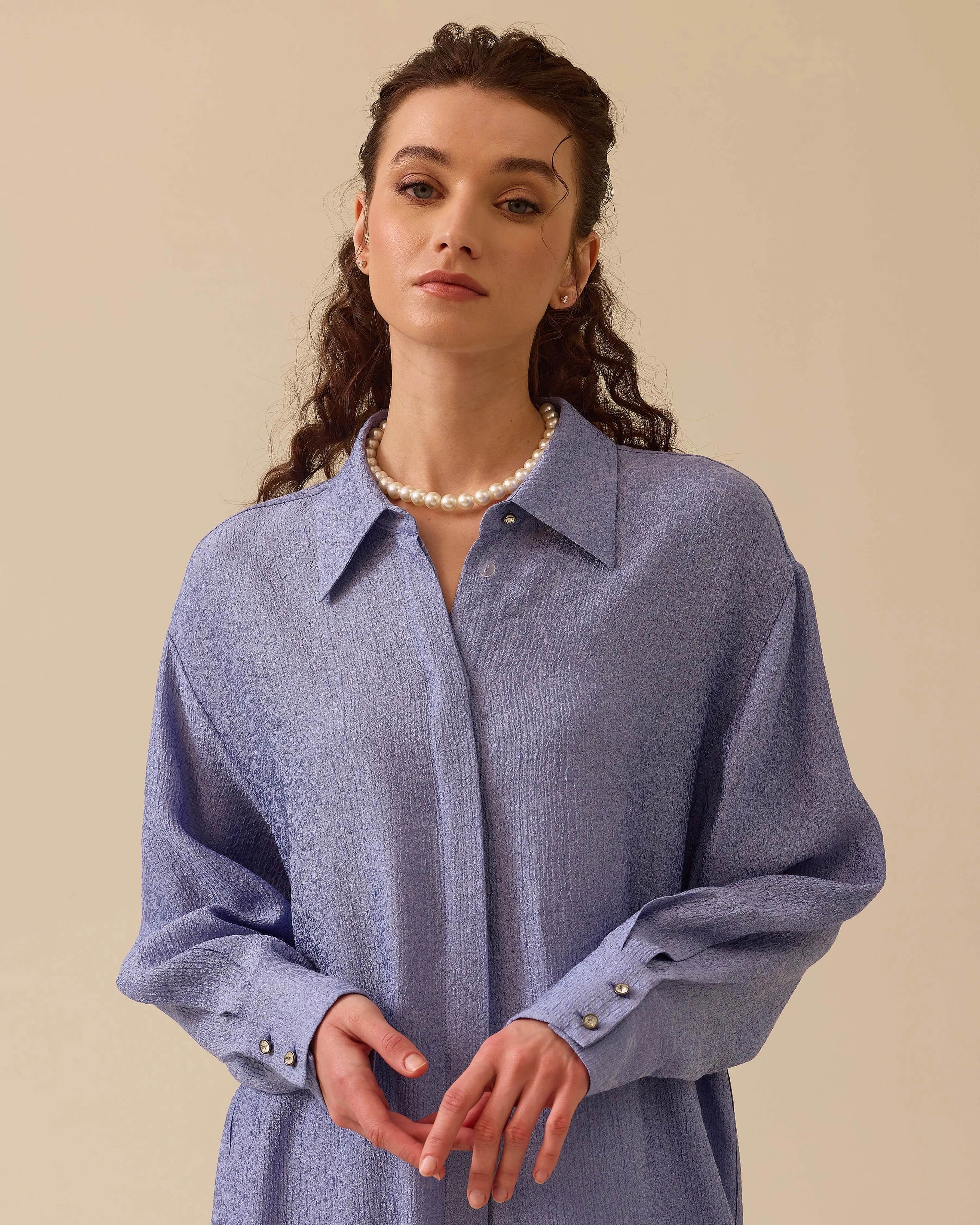 Seçil Tunik 25Y-SE-2511211046 - Indigo Blue