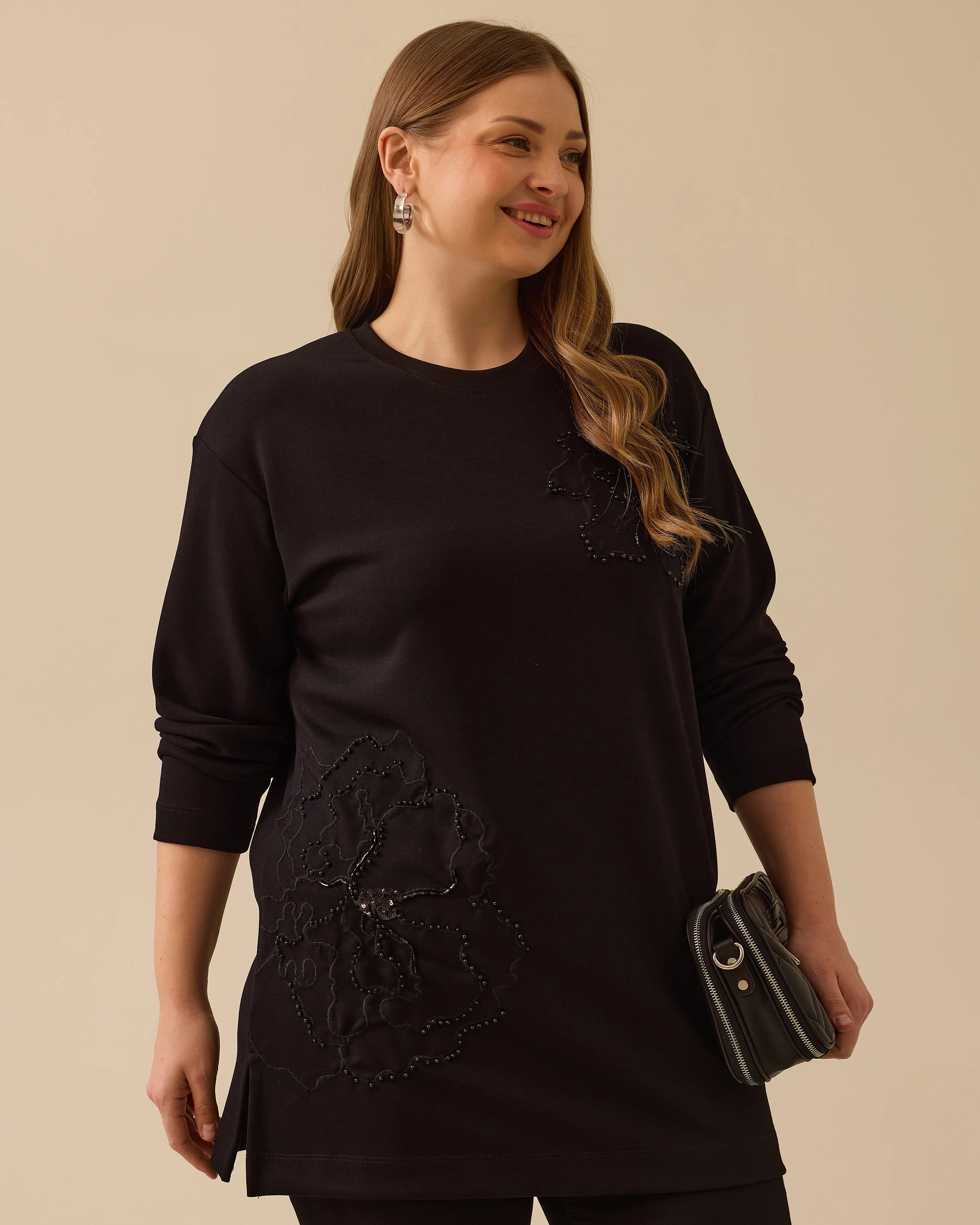 Gala-Xi Sweatshirt 25Y-GX-2512314003 - Black