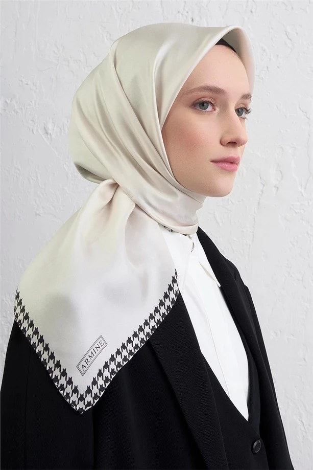 Armine Eşarp İpek Tivil 26K-AR-9443DT - 2