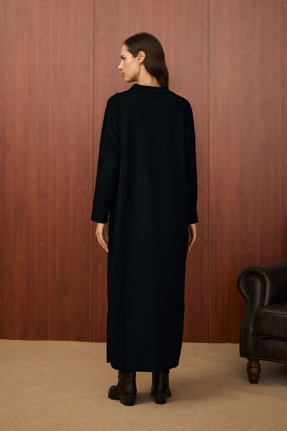 Merwish Kap 25K-MR-1522 - Siyah