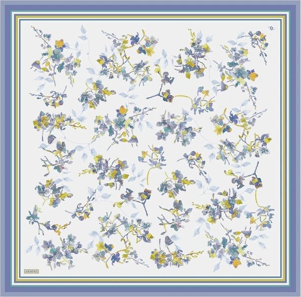 Armine Eşarp İpek Tivil 9316DT - 83