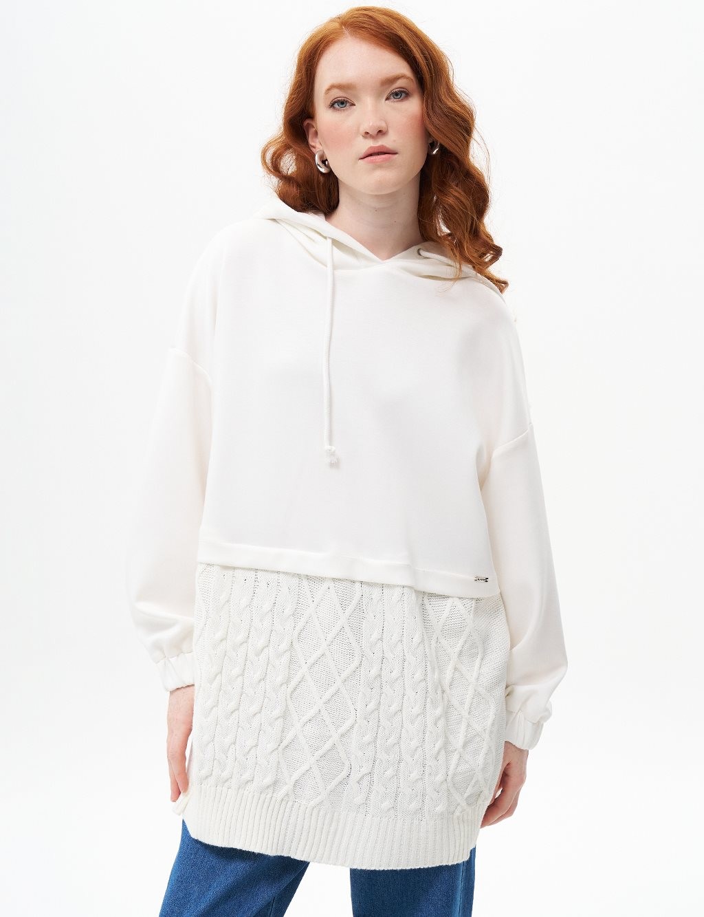 Kayra Sweatshirt 31004 - Ekru