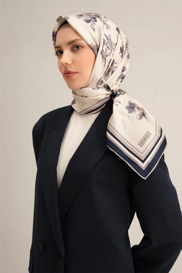 Armine Eşarp İpek Tivil 9316DT - 86