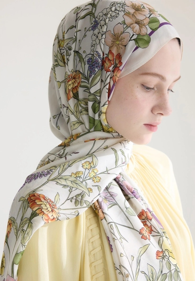 Freshscarf Şal Valentina Floş DSNS000049 - Bej