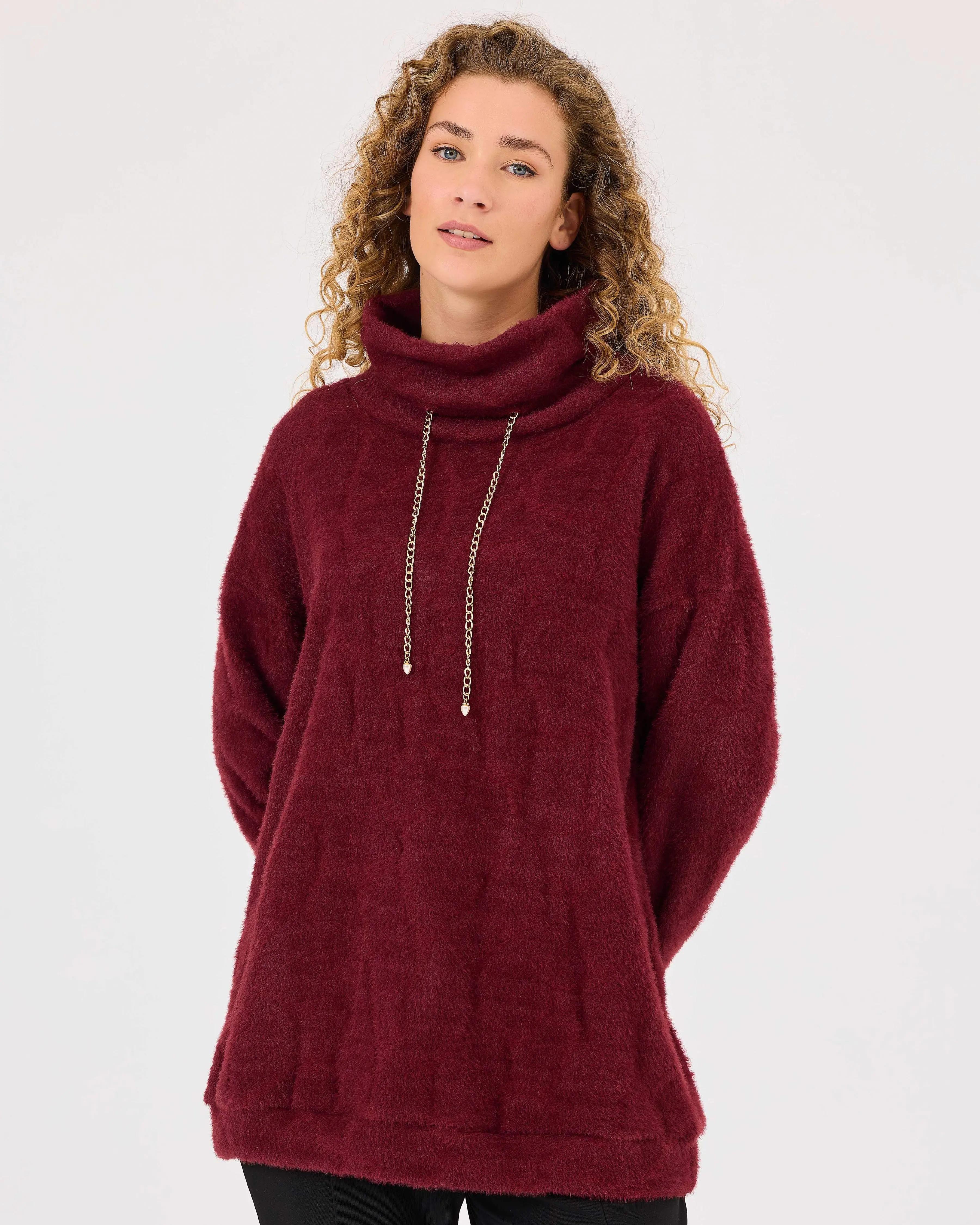 SCL Tunik 10002421211024 - Bordo