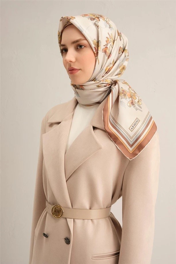 Armine Eşarp İpek Tivil 9316DT - 81