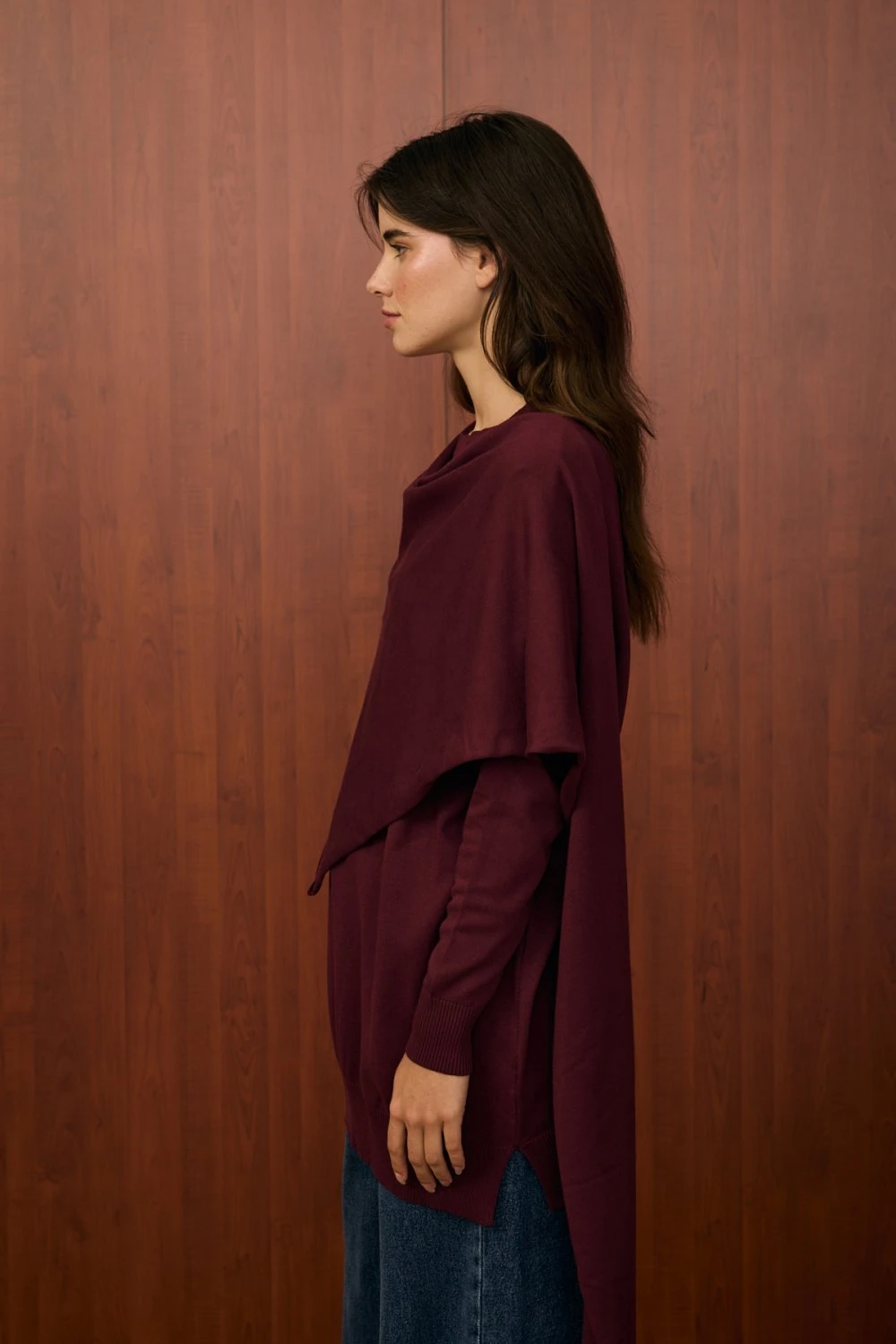 Merwish Tunik 25K-MR-1506 - Bordo