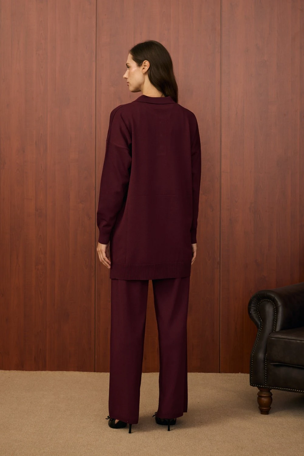 Merwish Takım 25K-MR-1510 - Bordo