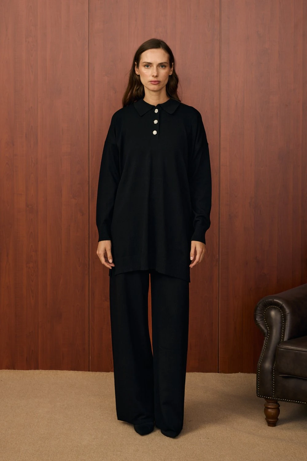 Merwish Takım 25K-MR-1510 - Black