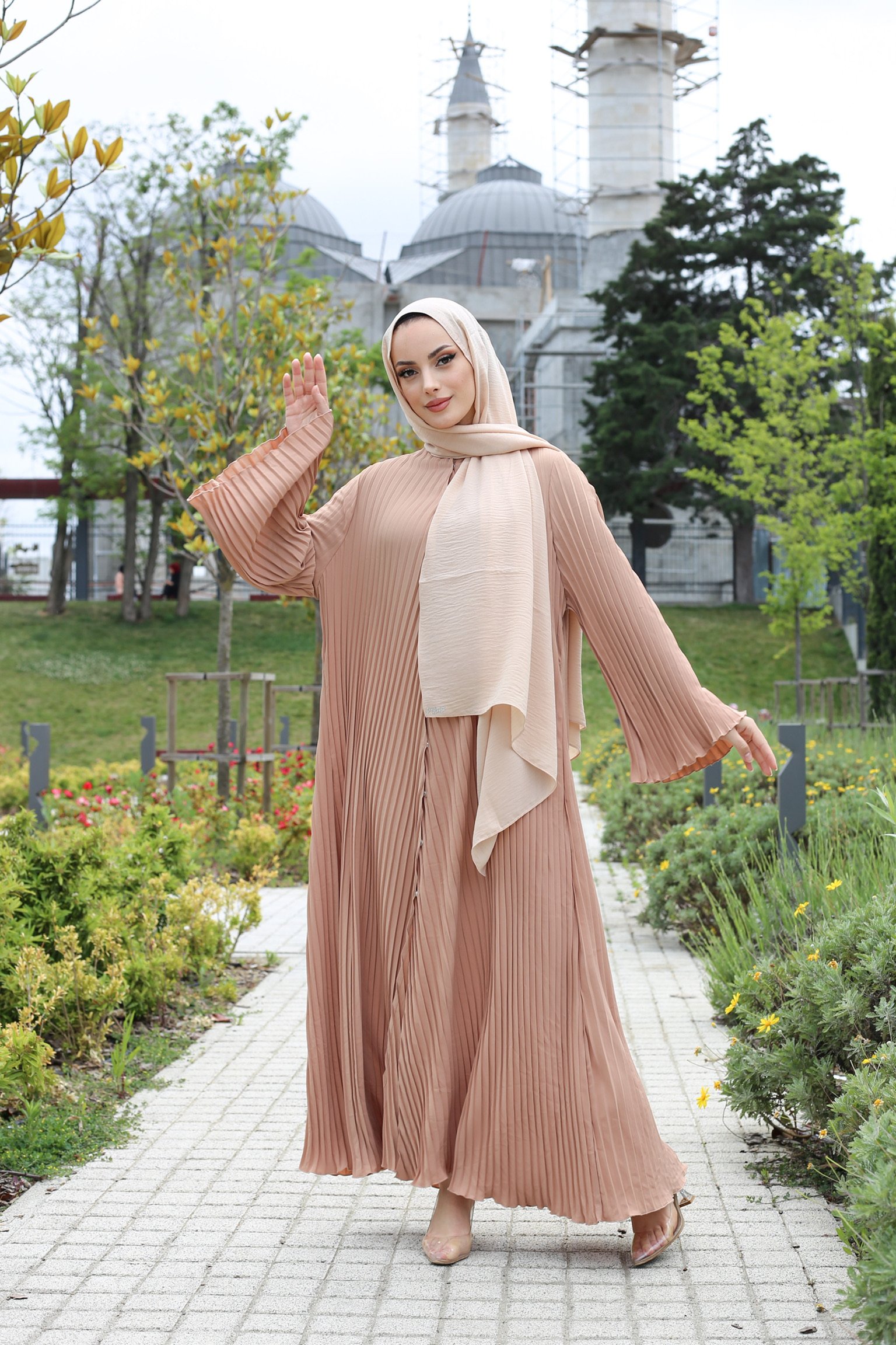 Pieef Abaya 2415 - Nude