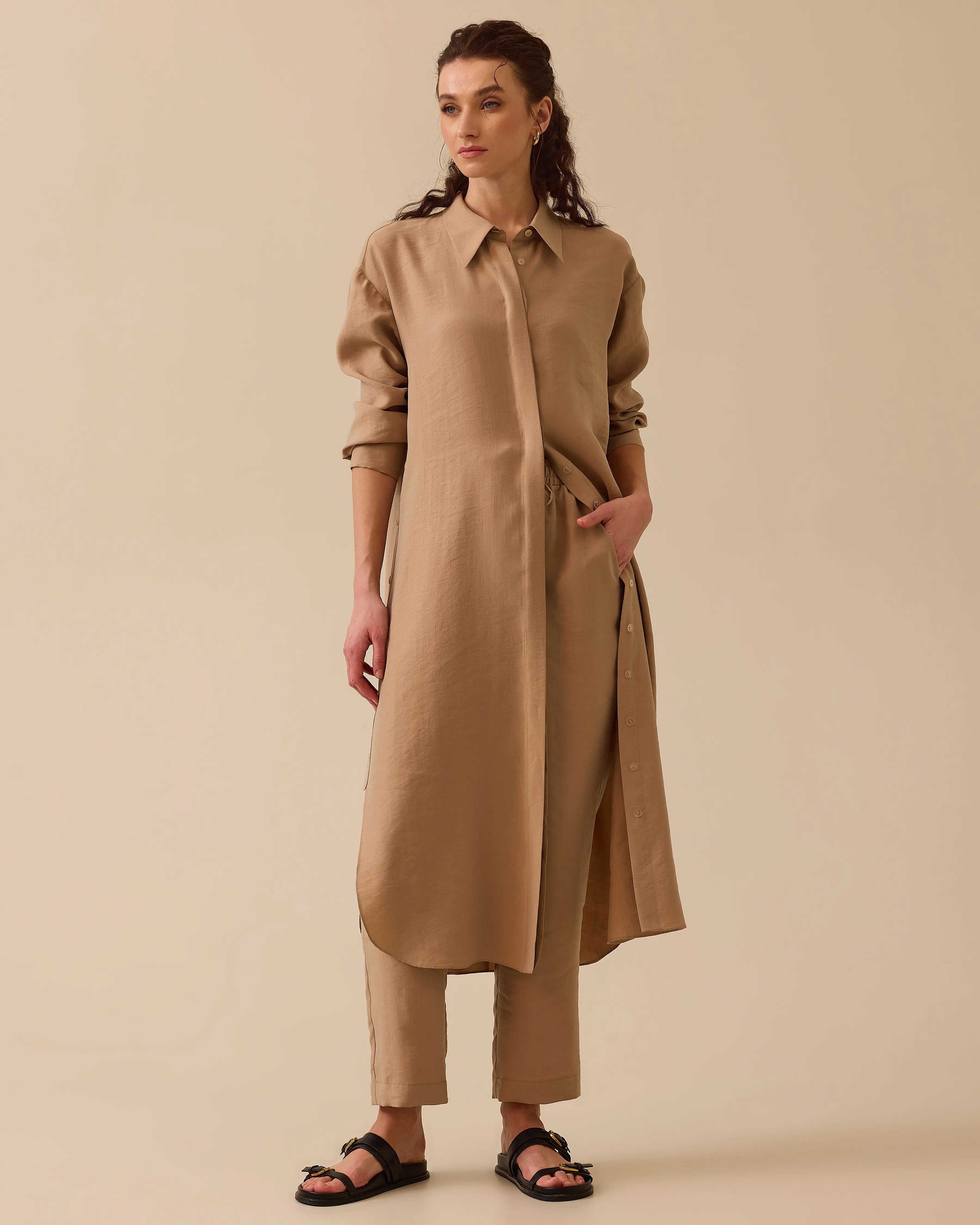 Seçil Pantolon 25Y-SE-2511011033 - Camel