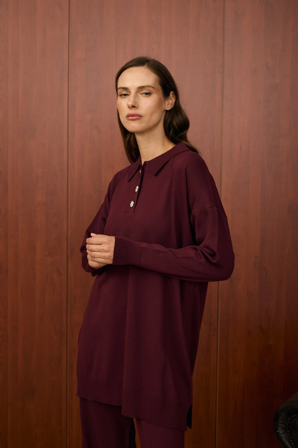 Merwish Takım 25K-MR-1510 - Bordo