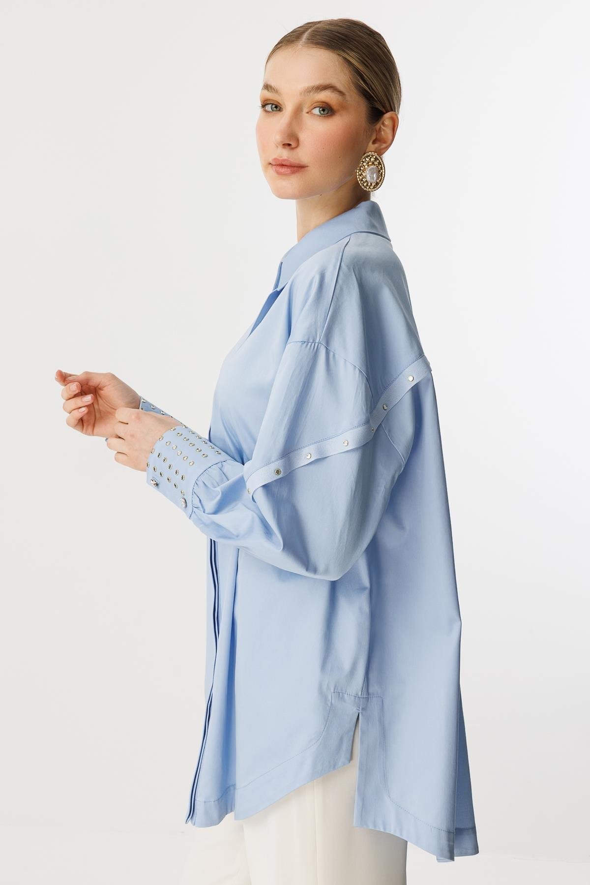 Ghisa Tunik 25Y-GH-4849 - Mavi