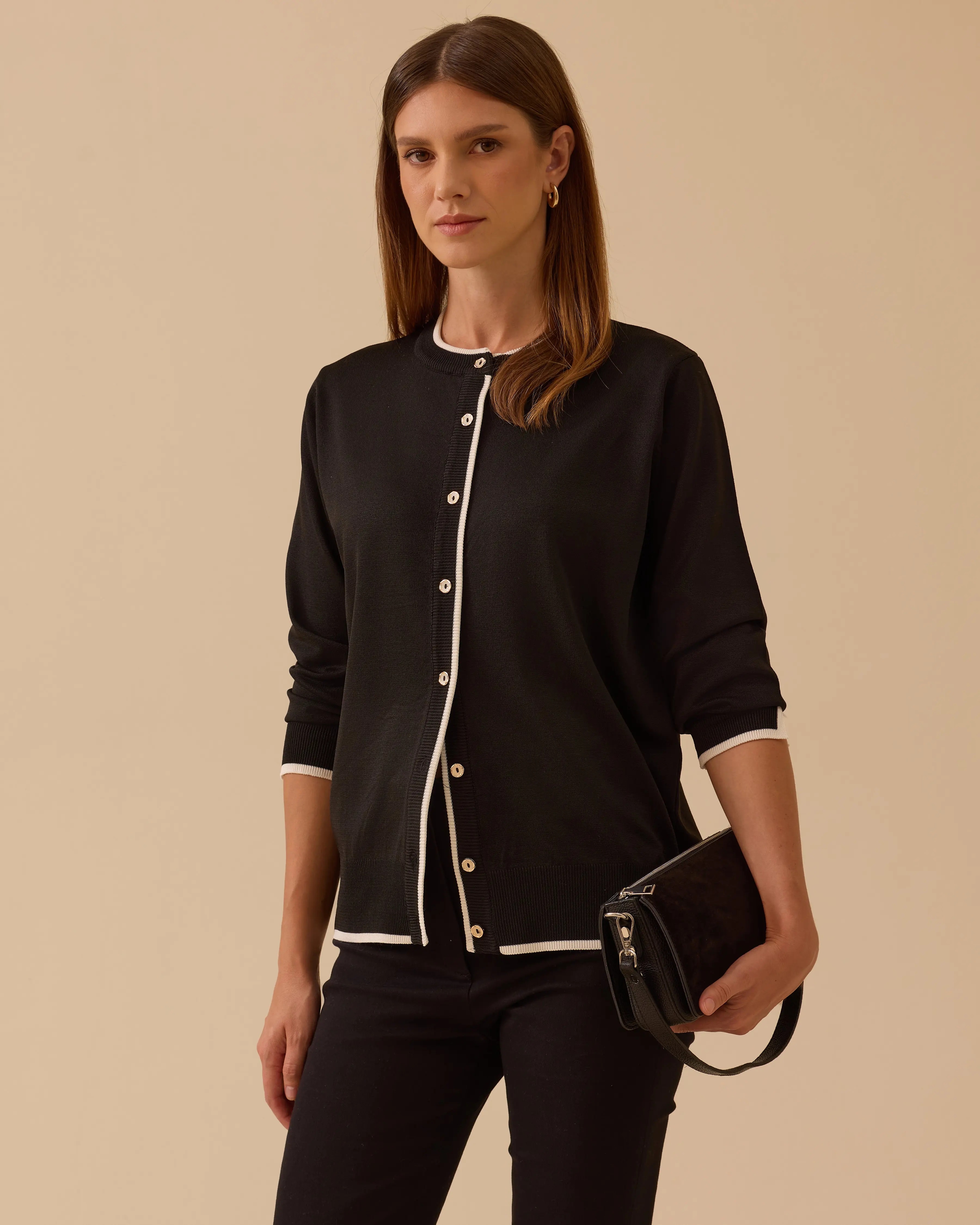 Seçil Hırka 26K-SE-2521710037 - Black