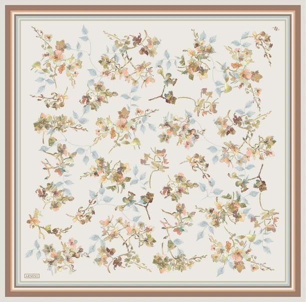 Armine Eşarp İpek Tivil 9316DT - 81