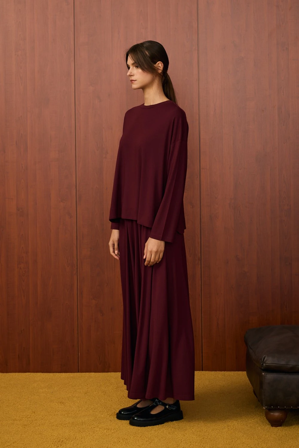 Merwish Takım 25K-MR-1568 - Bordo