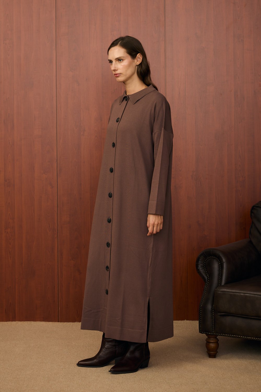 Merwish Kap 25K-MR-1522 - Kahve