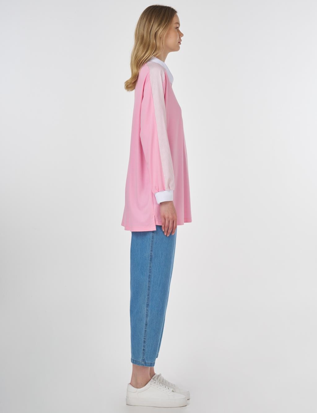 Kayra Sweatshirt 25Y-KA-70067 - Şekerpembe
