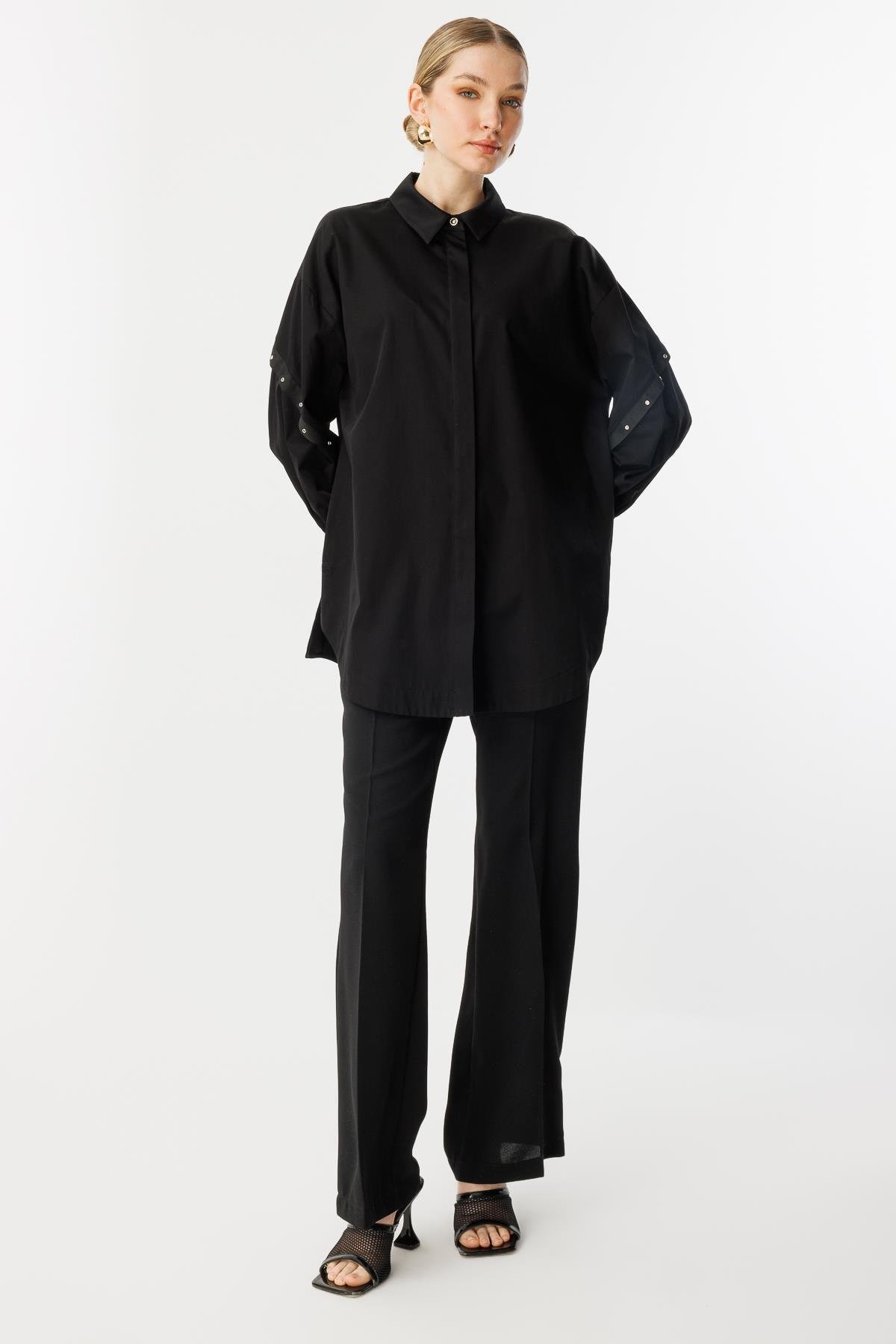 Ghisa Tunik 25Y-GH-4849 - Siyah