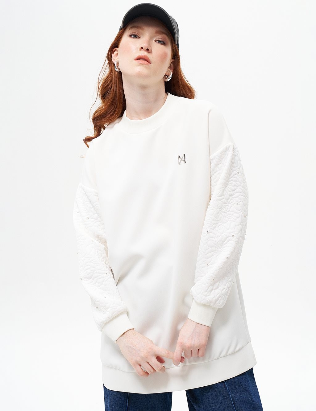 Kayra Sweatshirt 70024 - White