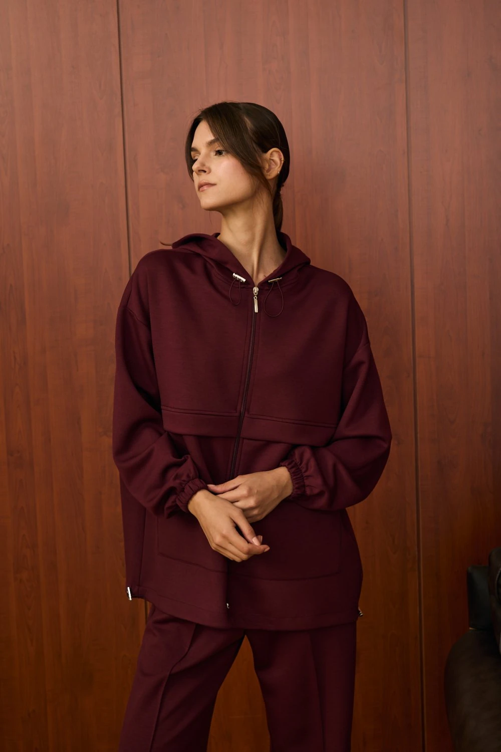 Merwish Takım 25K-MR-1589 - Bordo