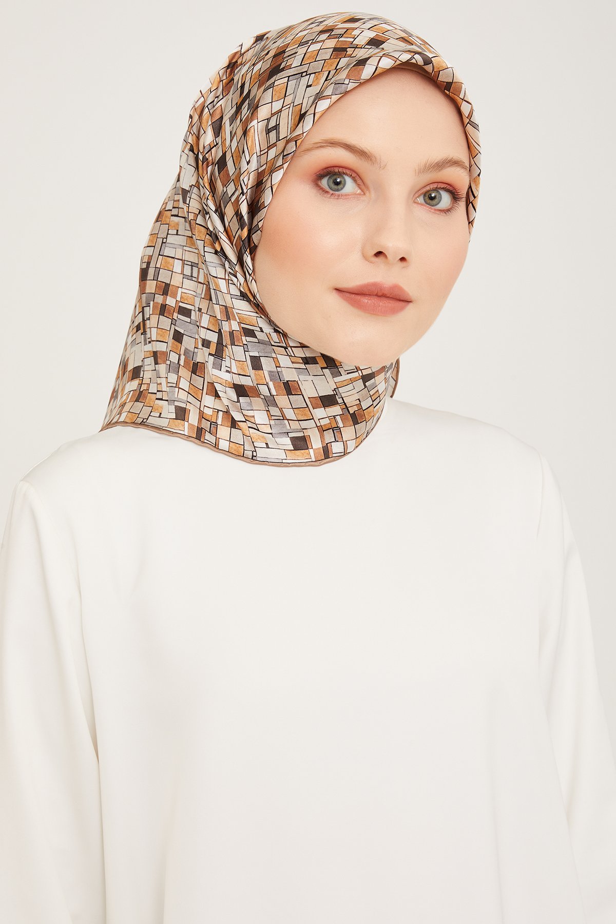 Armine  Silk Twill Scarf 9004DT - 3