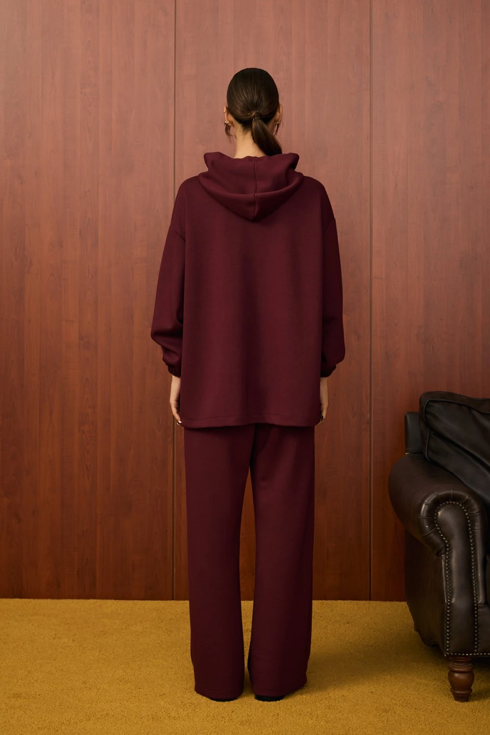 Merwish Takım 25K-MR-1589 - Bordo