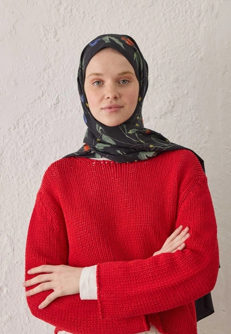 Freshscarf Şal Strawberry Desen DSNS00000144