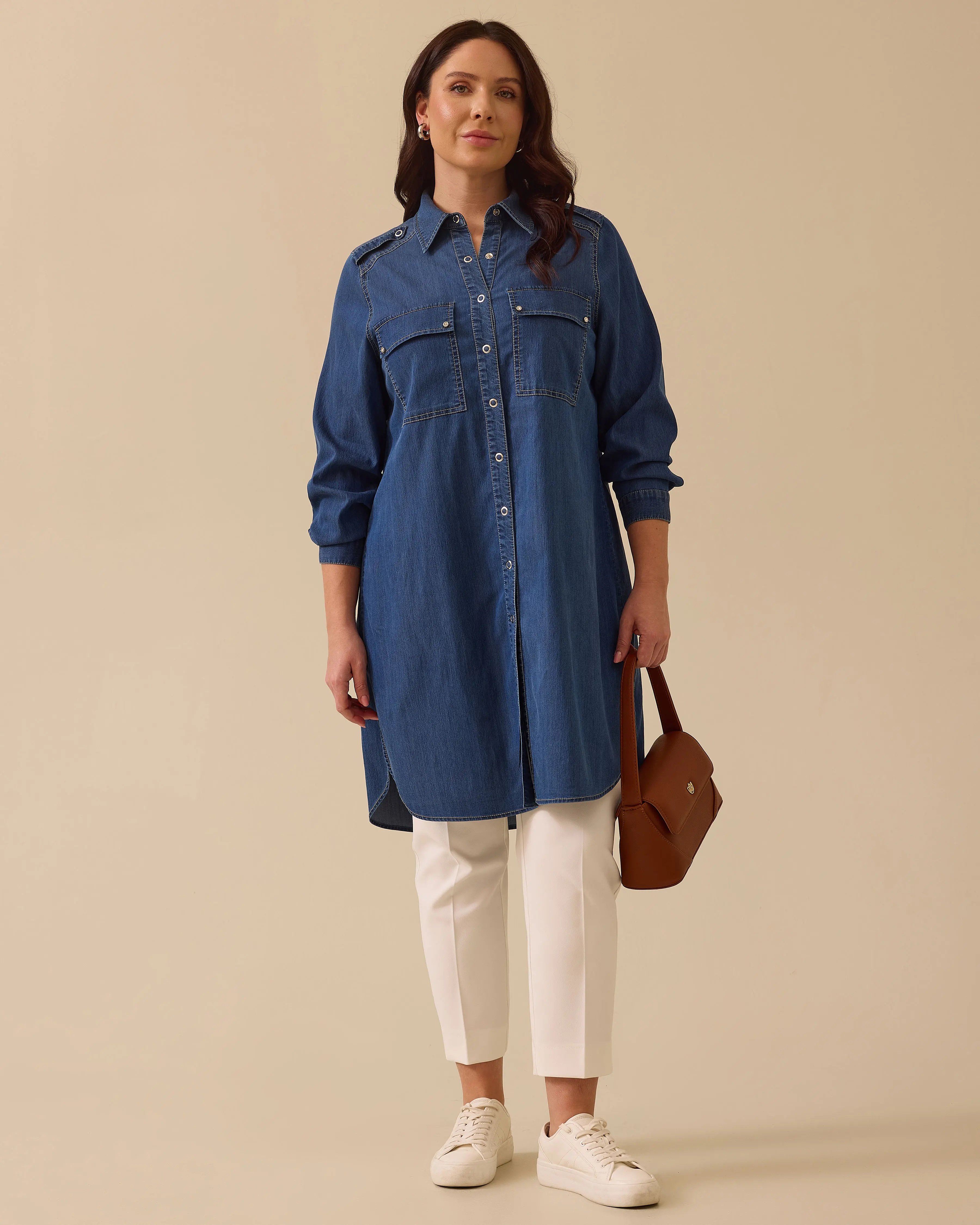 Gala-Xi Tunik 25Y-GX-2512214002 - Indigo Blue