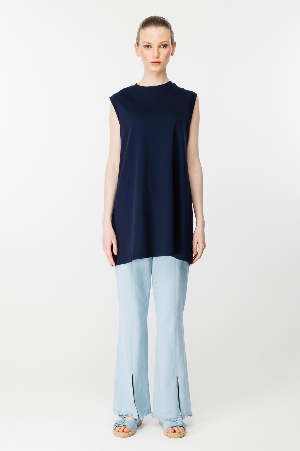 Ghisa Tunik 4YTMTNK4479 - Lacivert