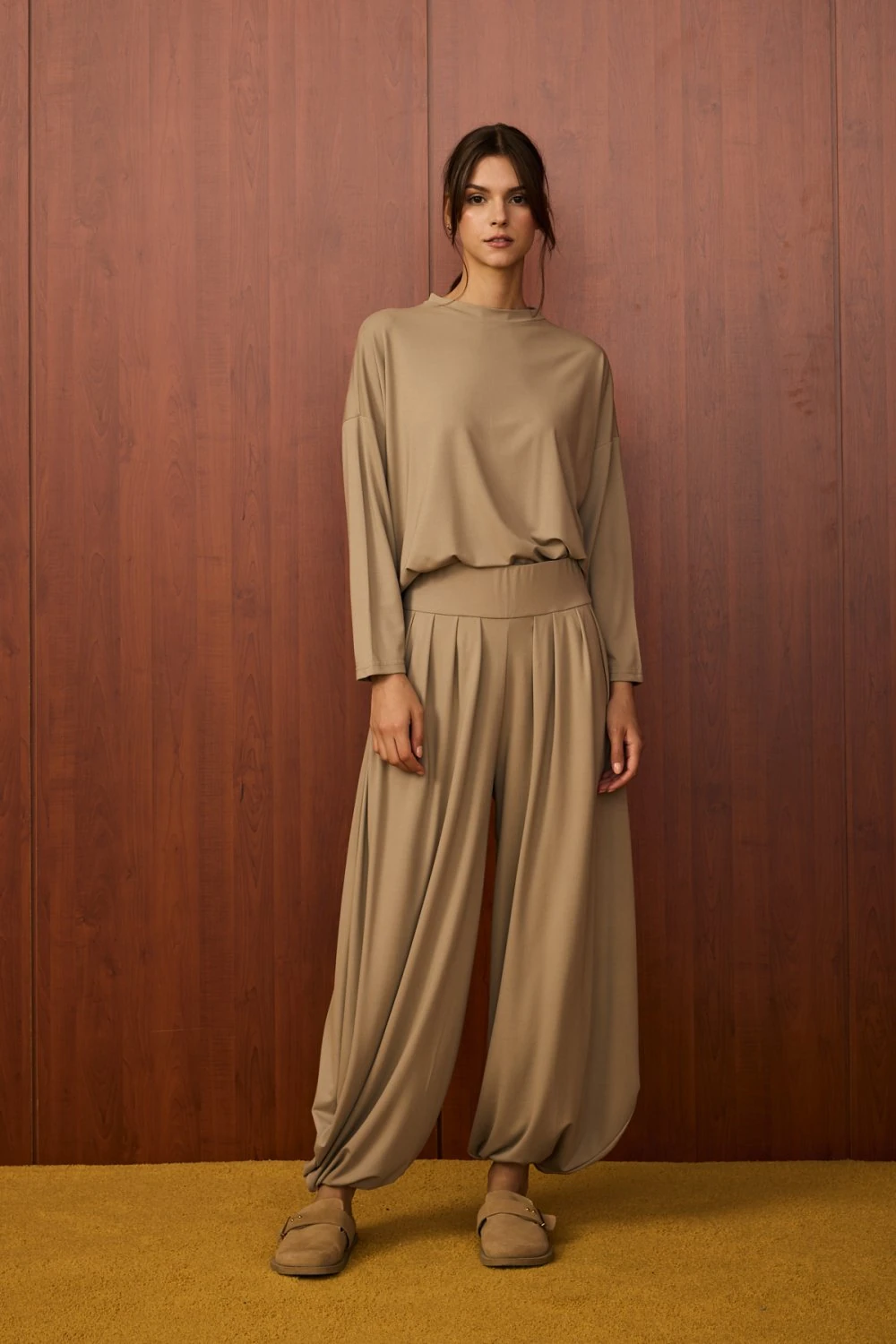 Merwish Takım 25K-MR-1567 - Bej