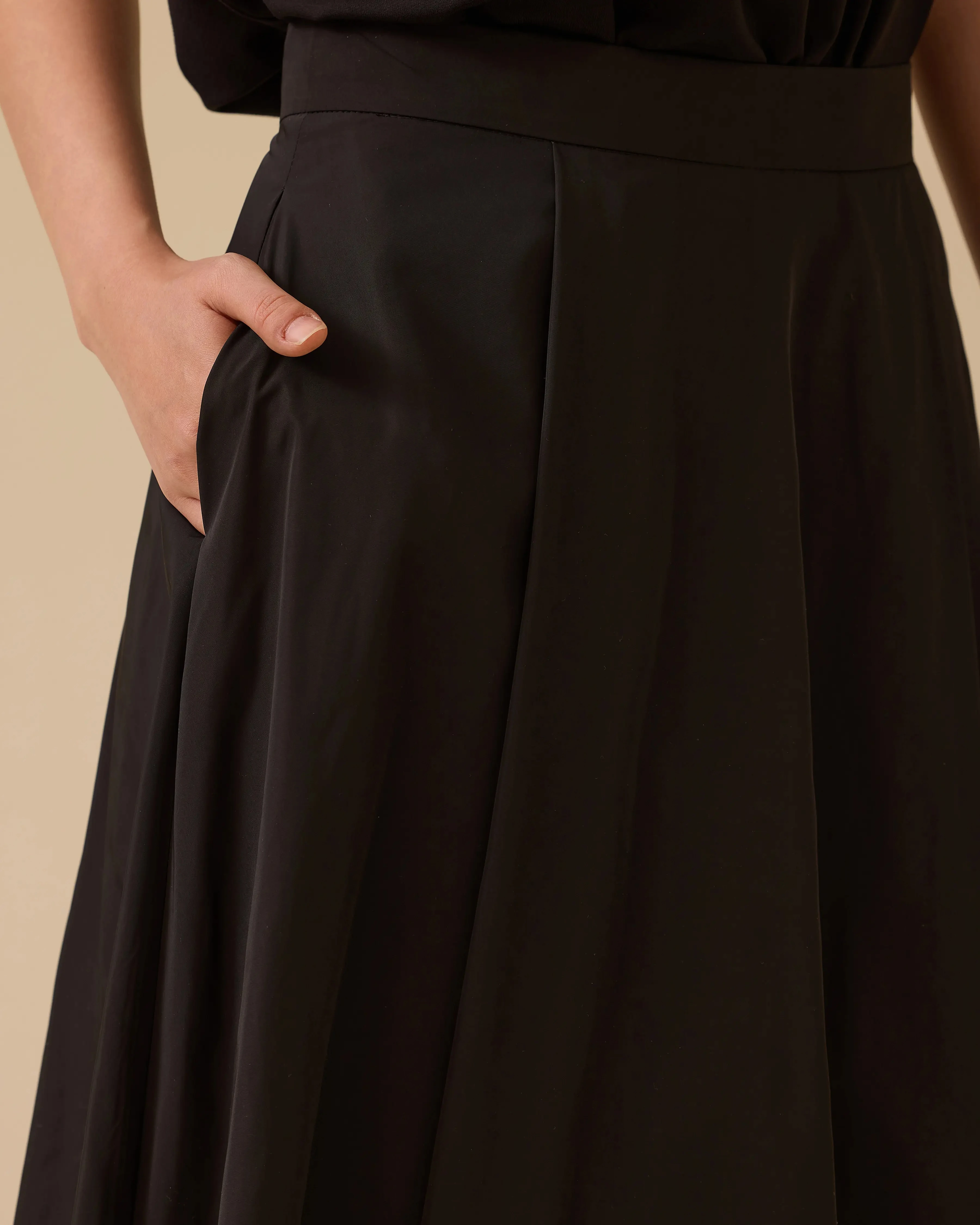 Seçil Etek 26K-SE-2521611005 - Siyah