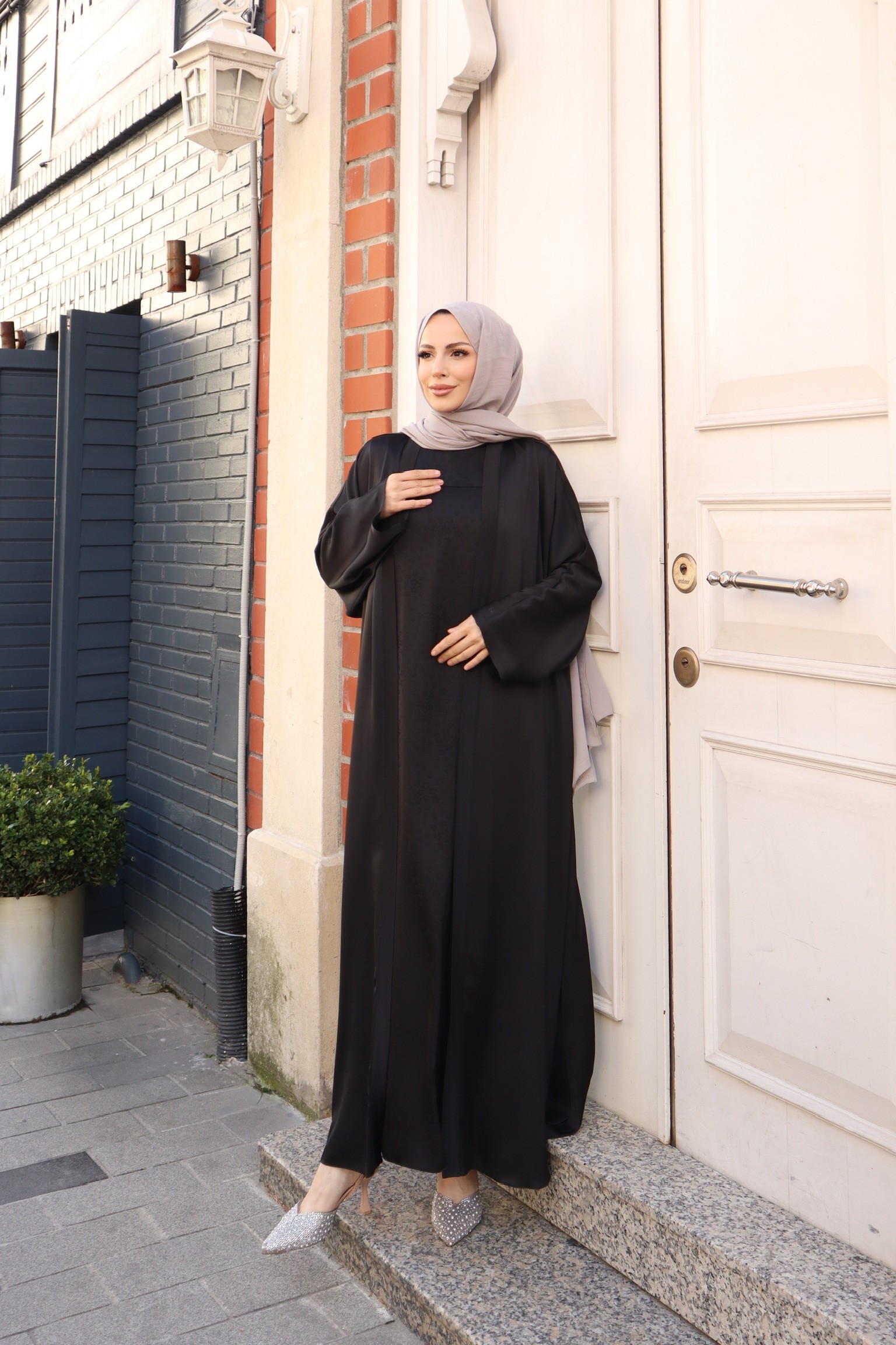 Pieef Abaya 25Y-Pİ-2458