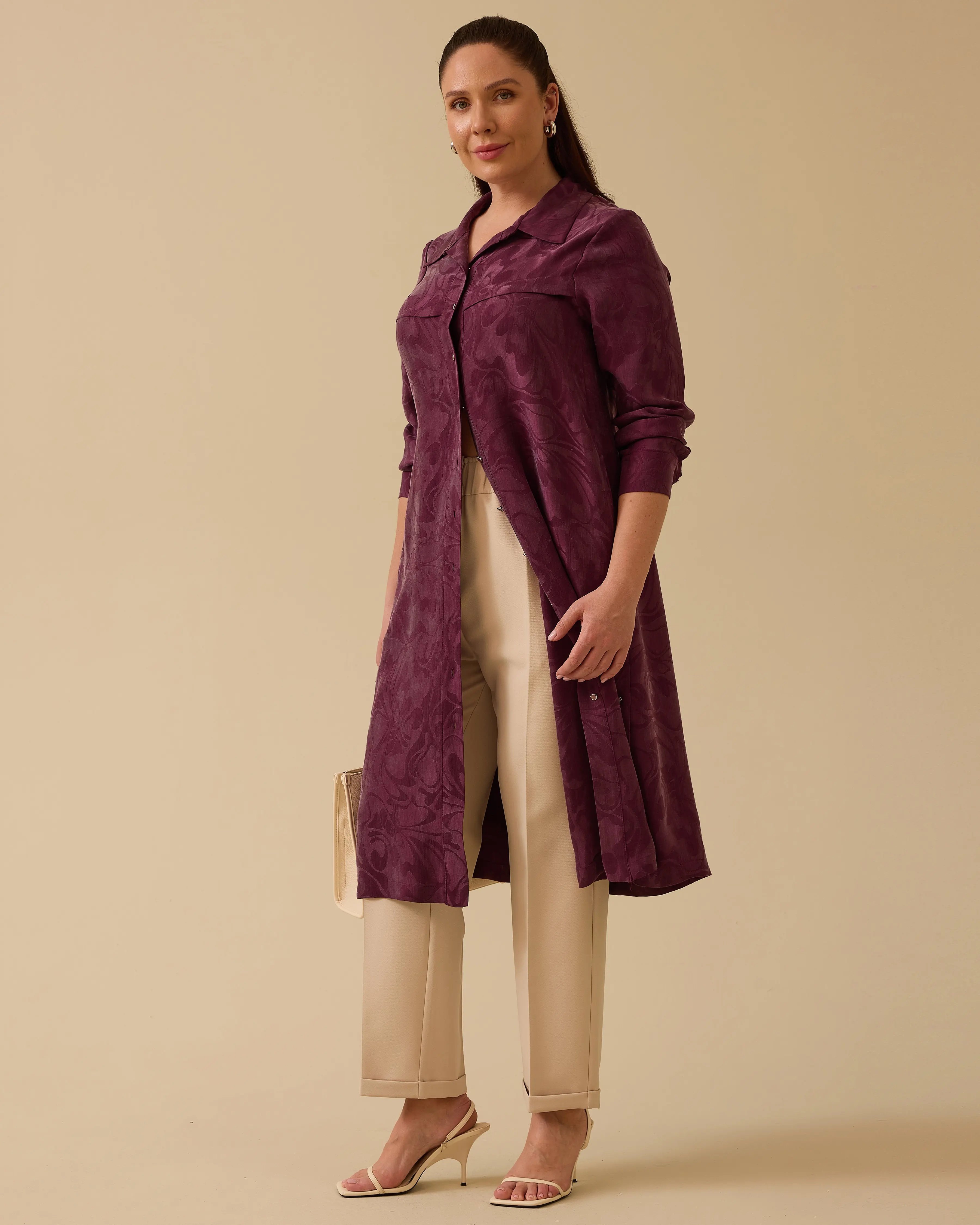 Gala-Xi Tunik 25Y-GX-2511214022 - Mürdüm