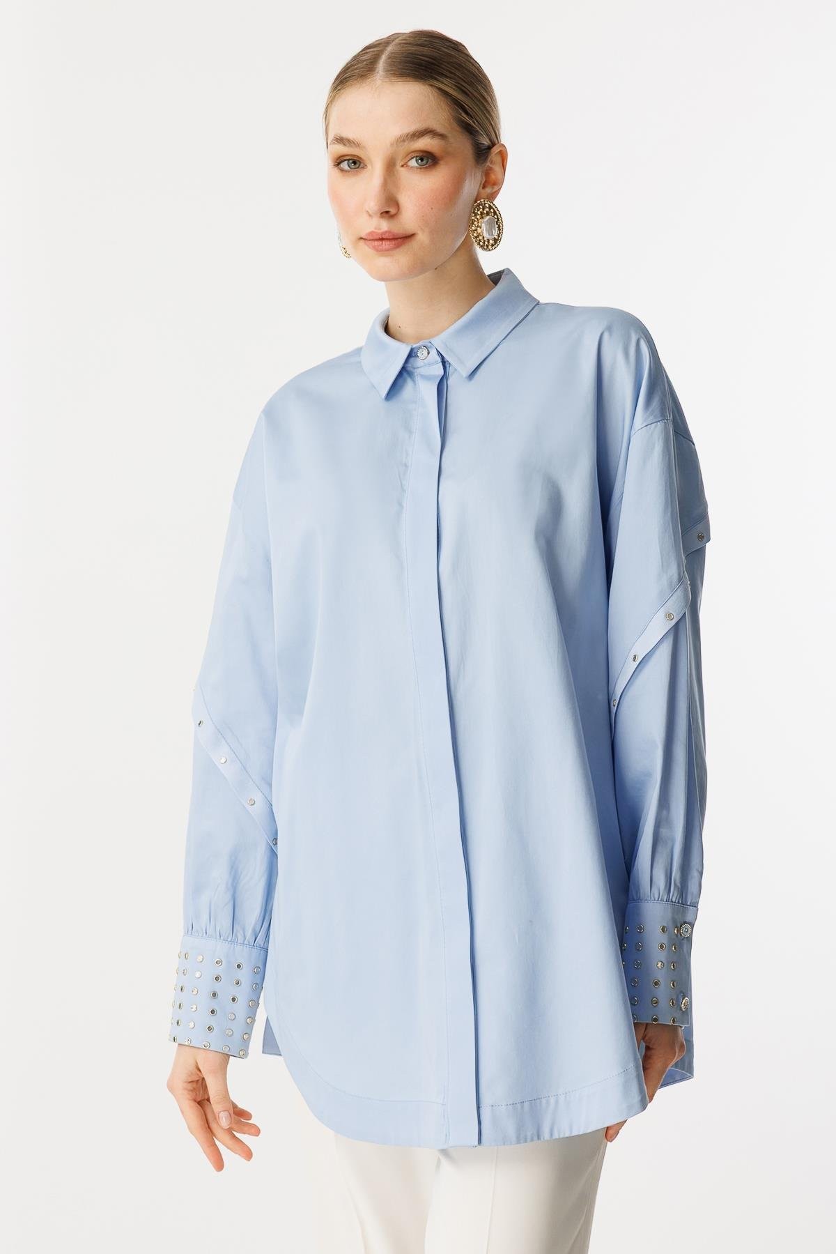 Ghisa Tunik 25Y-GH-4849 - Mavi