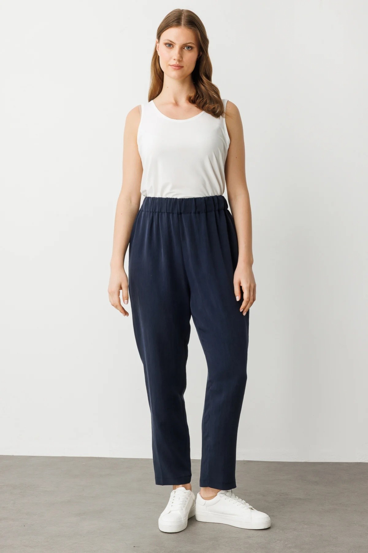 Ekol Pantolon 25Y-EK-07574 - Navy Blue