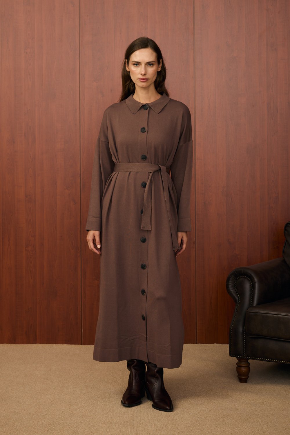 Merwish Kap 25K-MR-1522 - Kahve