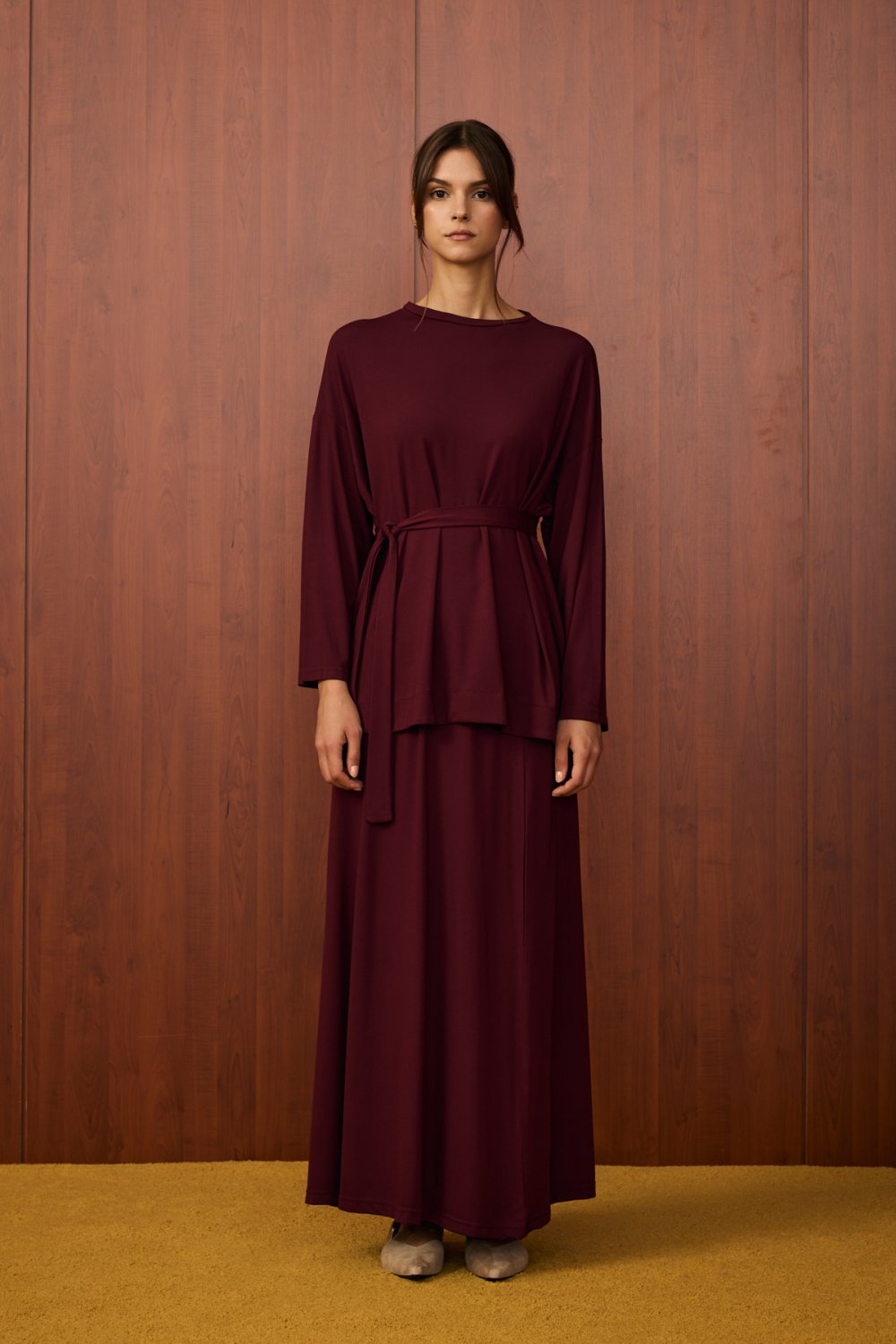 Merwish Takım 25K-MR-1549 - Bordo