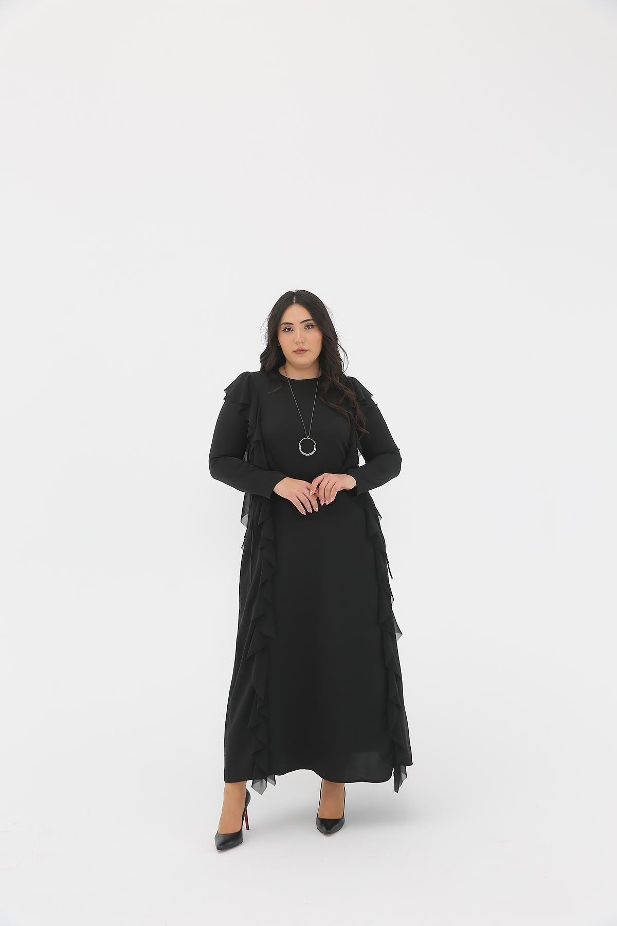 Musemma Dress Yıldız - Black