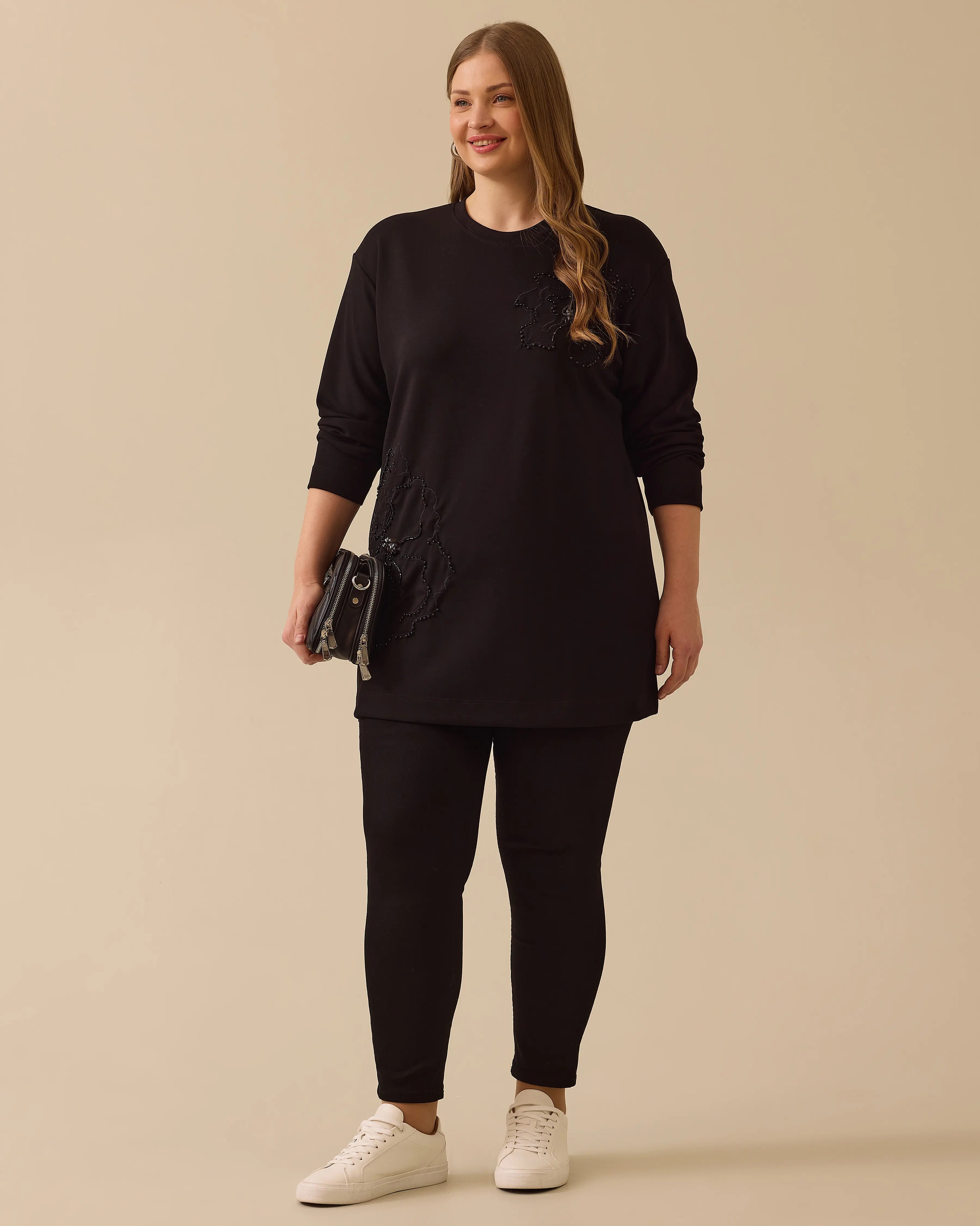 Gala-Xi Sweatshirt 25Y-GX-2512314003 - Siyah