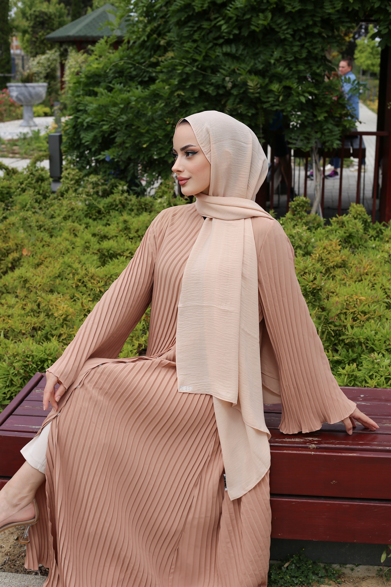 Pieef Abaya 2415 - Nude