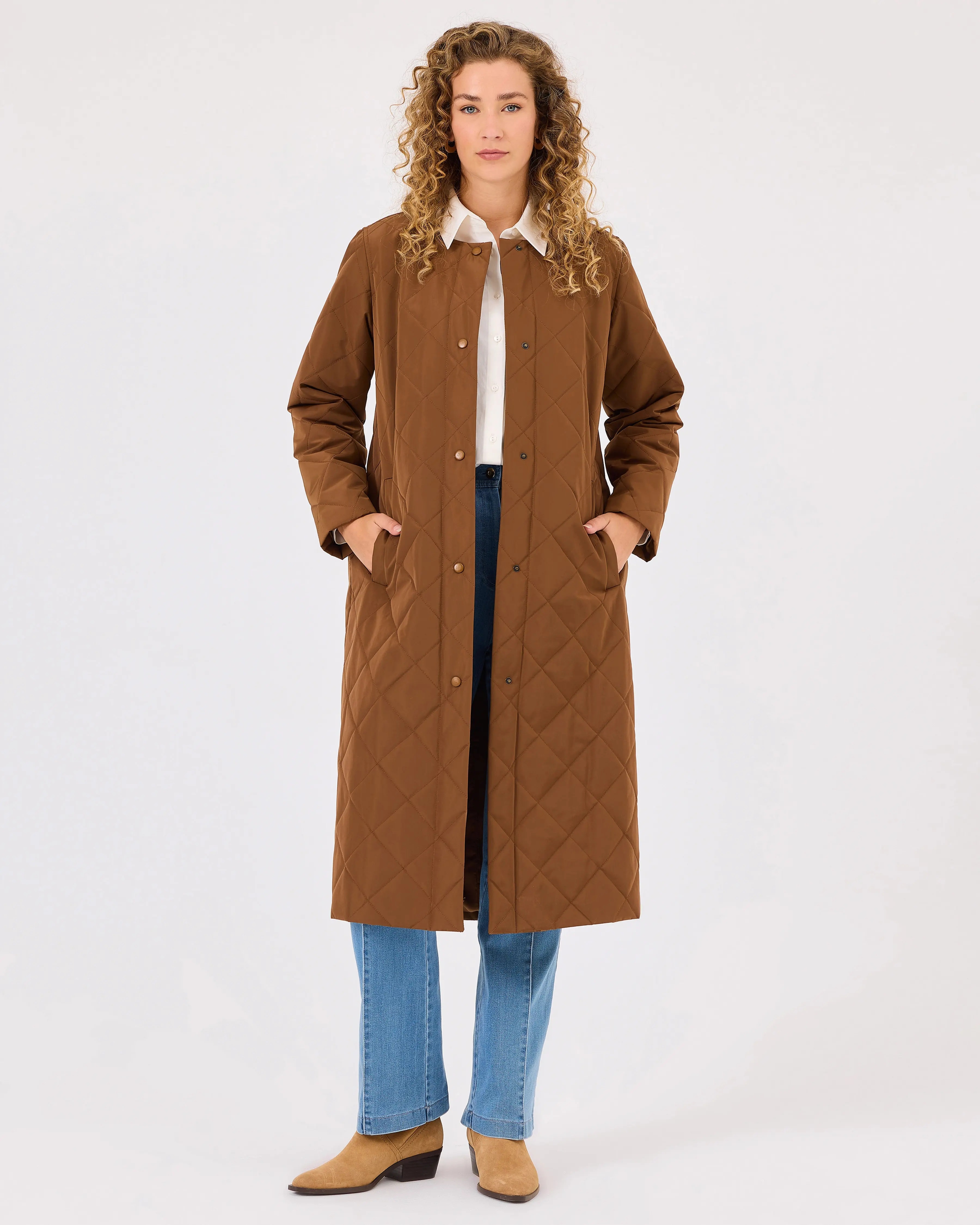 Seçil Anorak Kaban 26K-SE-2421411003 - Tan